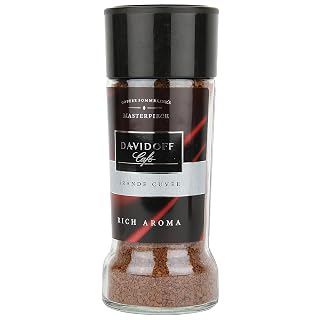 Davidoff Rich Aroma Instant Coffee Arabica Bottle, 3.53 oz 100 g