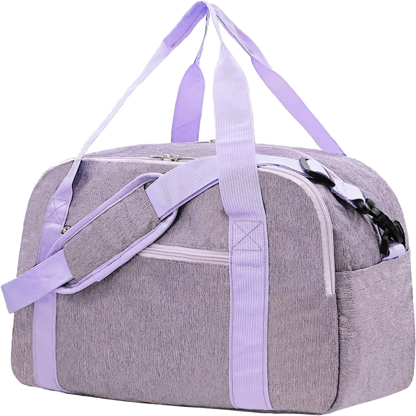 18" Small Carry on Bags for Airplanes with Laptop & Wet Compartment Underseat for Spirit Airlines Personal Item Travel Bag 18x14x8 in Duffle Gym Bag for Women Men