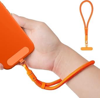 Hand Wrist Strap Lanyard, Universal Cell Phone Strap Wrist, Multifuctional Adjustable Patch Lanyard for Women & Men