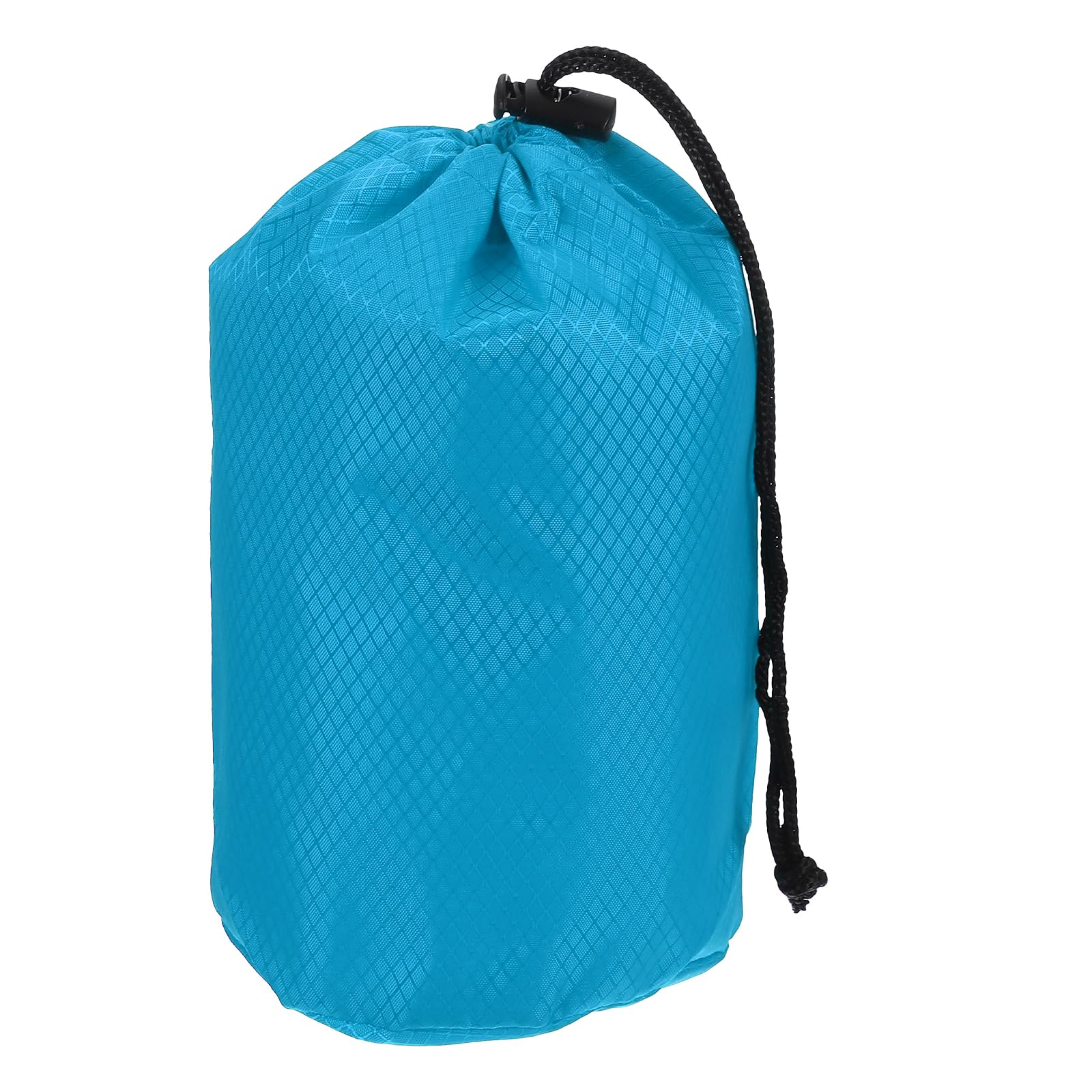 YELARXI Stuff Sack, Waterproof Ditty Bags Storage Sacks Portable Outdoor Ultralight Drawstring Dry Stuff Bag Gear with Toggle 4x8In & Bright Blue for (Backpacking Camping Traveling Hiking)