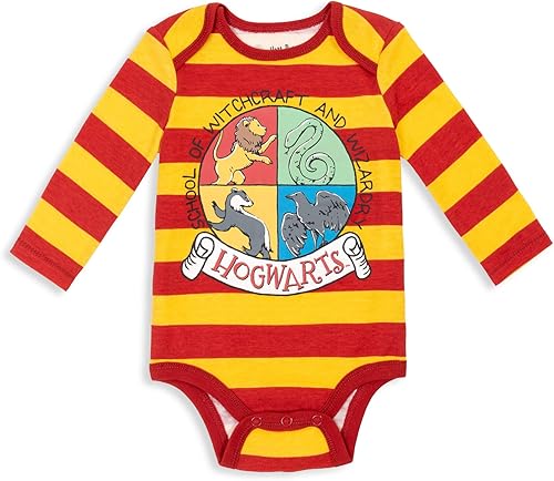 Miniatura 7 de Harry Potter Hogwarts - Paquete de 5 mamelucos de manga larga