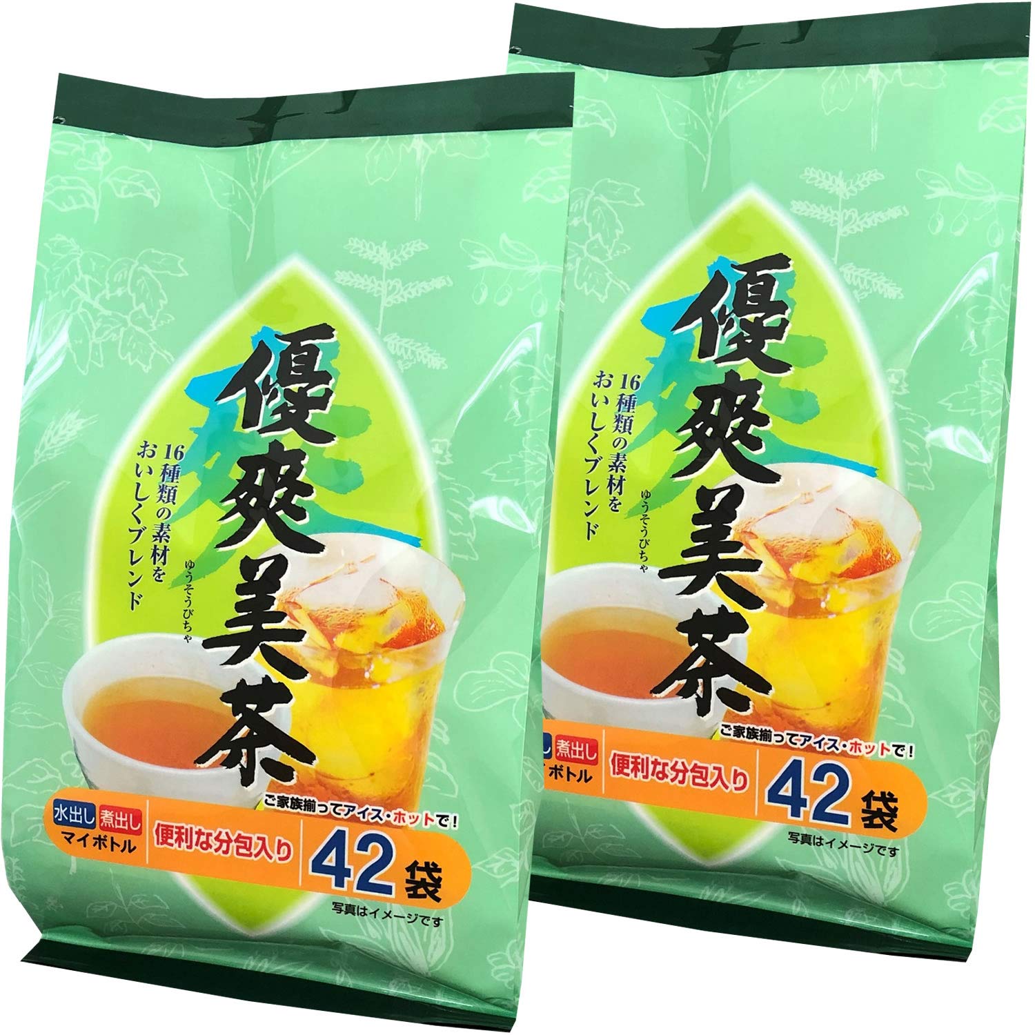 Amazon | ゼンヤクノー 優爽美茶 (4g×42P) 168g ×2個 ティーバッグ 