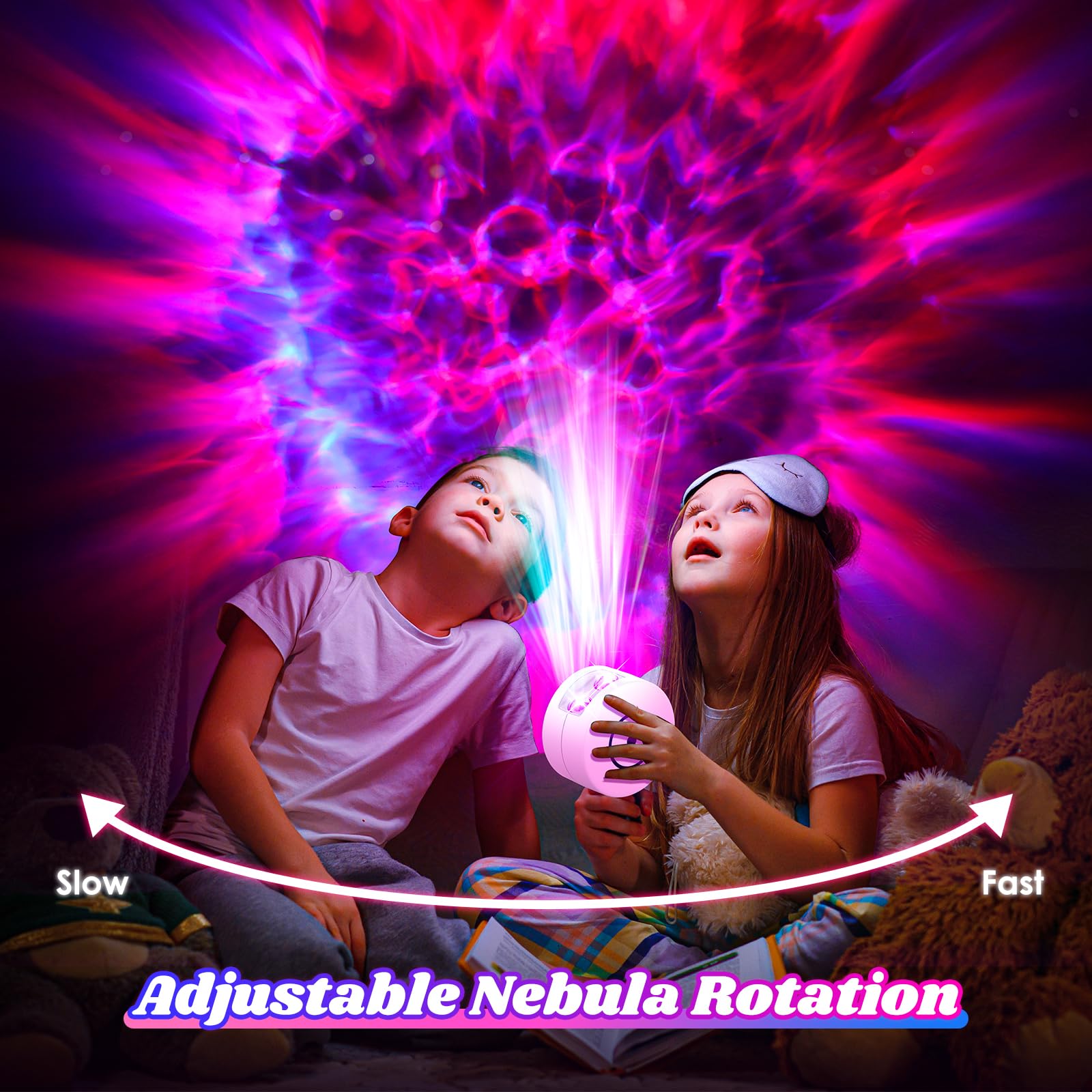 Proiettore Galaxy per camera da letto, proiettore di luce galassia con 41 modalità di illuminazione, regalo di compleanno per donne, regali per adolescenti, ragazze, ragazzi, decorazione per la stanza | Lampada da soffitto a forma di nebulosa stellata, co