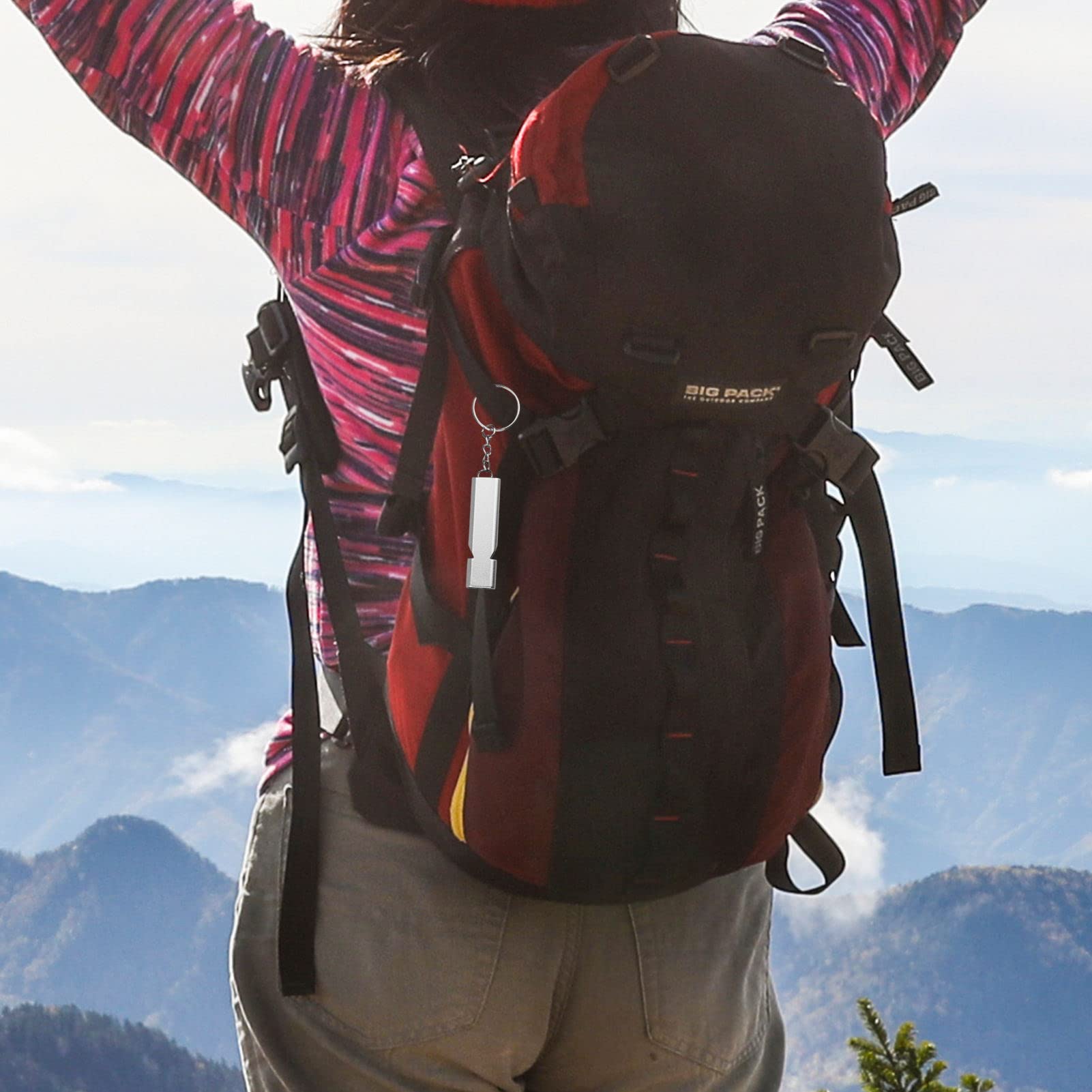 Fischietto In Metallo A Doppio Tono - Modello Ferroviario, Per Emergenza E Scout - Foto 6