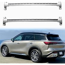 Roof Rack Cross Bars for 2022 2023 2024 2025 Infiniti QX60 Cross Rails Luggage Carrier Cargo Bar Silver Need Side Rails