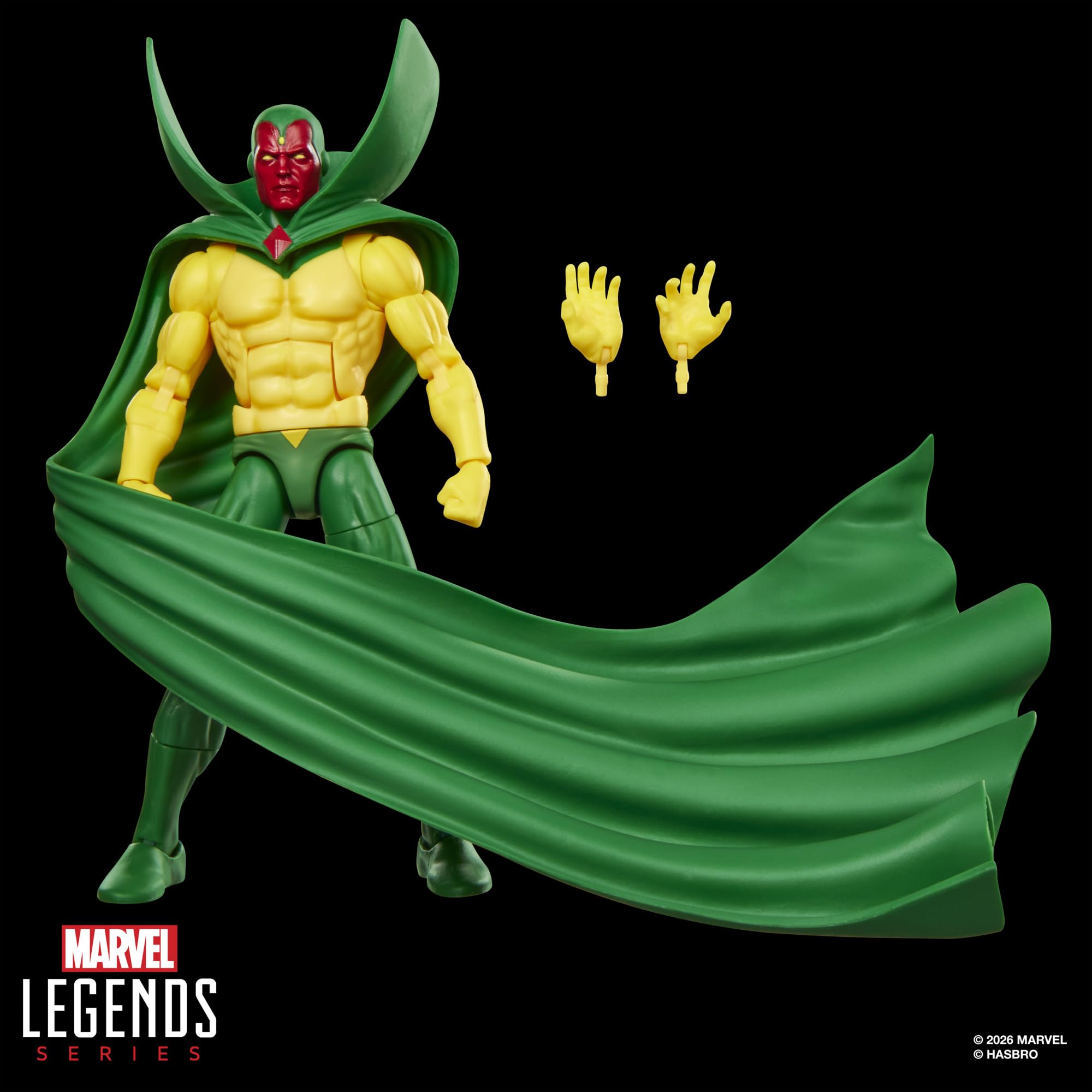 Marvel Legends Series Vision & Scarlet Witch, Avengers: The Crossing Comics Action-Figuren zum Sammeln (15 cm)