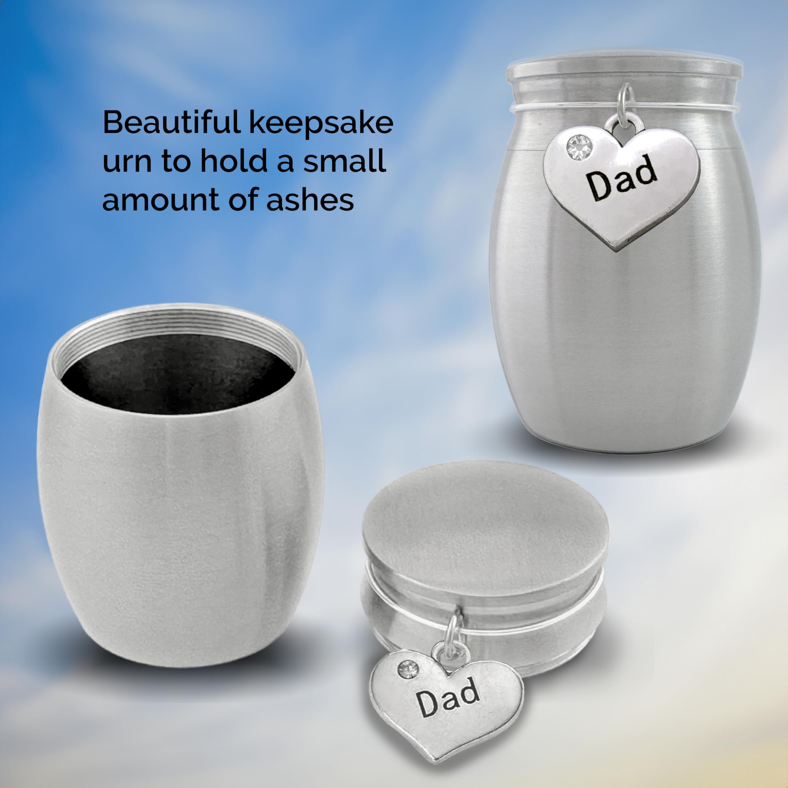 Keepsake Urn CREATCABIN Small s Memorial Ashes Mini Cremation Urns ...
