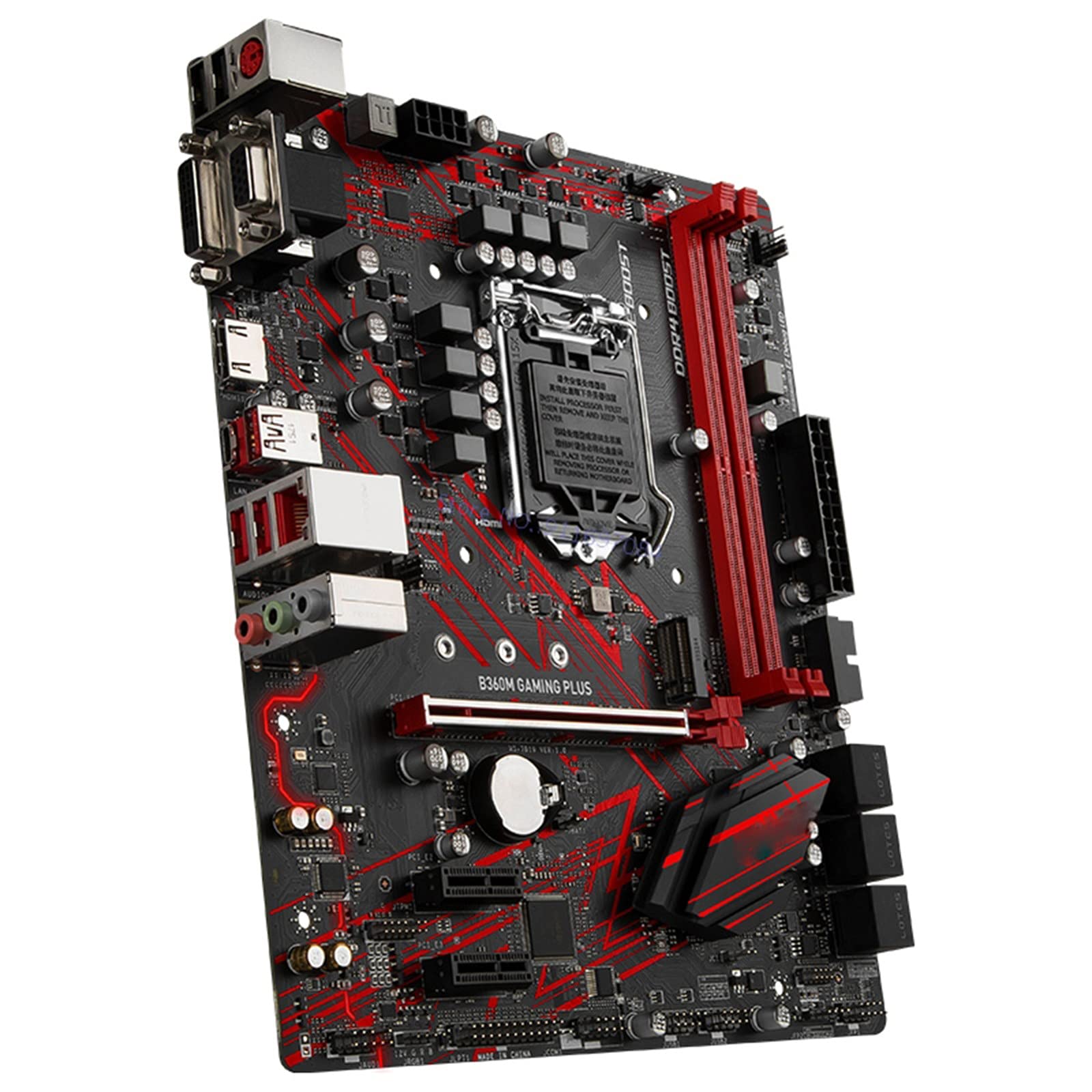 LTGJJ White motherboardFit for MSI B360M Plus Gaming Motherboard LGA 1151 Intel B360 DDR4 SATA 6Gb/S