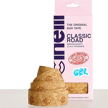 Cinelli Cork Gel Bicycle Handlebar Tape in Multiple Colors