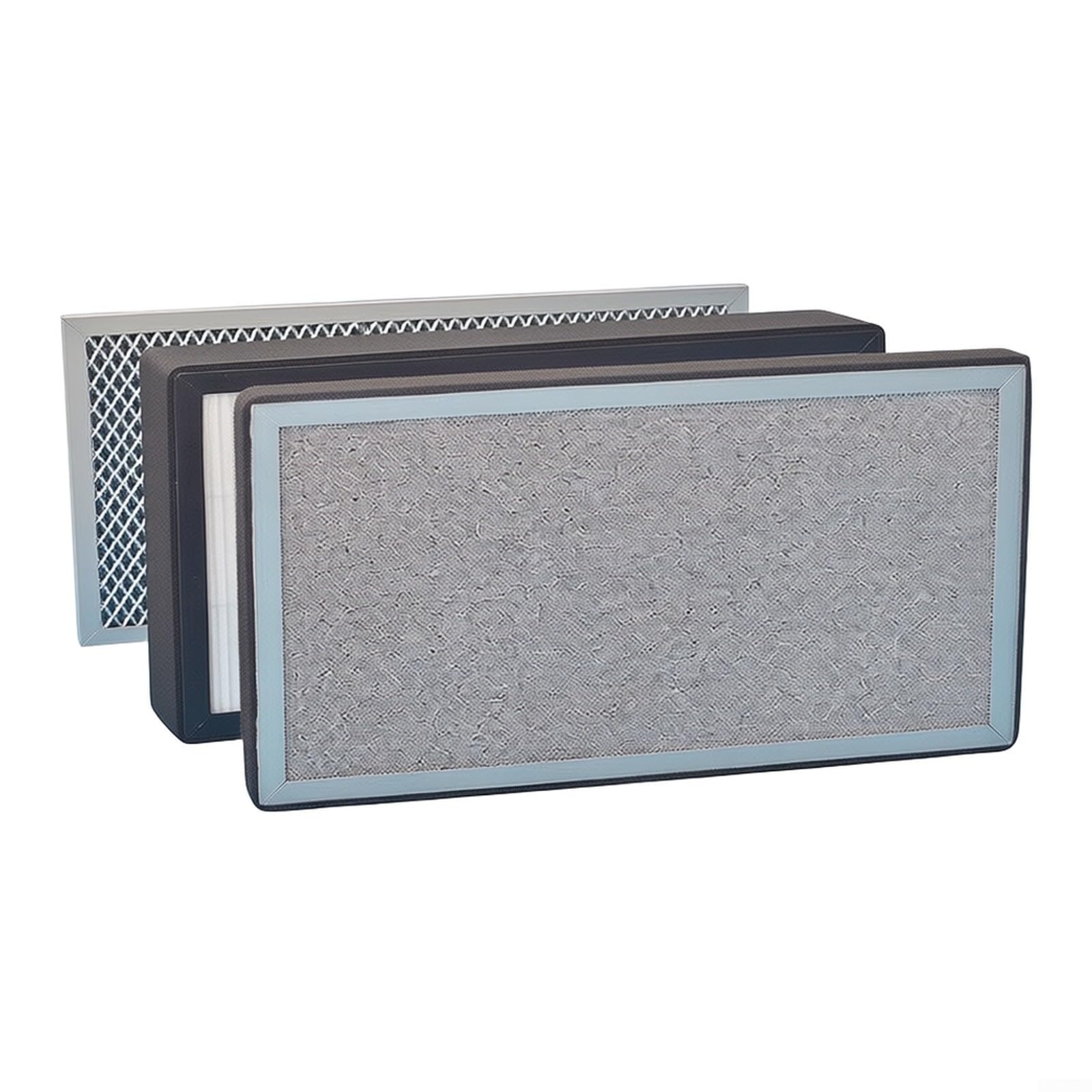 Filtro HEPA 3 para capas para Ventilador Inline 100mm Purificador Aire para elimina para polvo Pelo Mascota Activado Galvanizado(100mm)