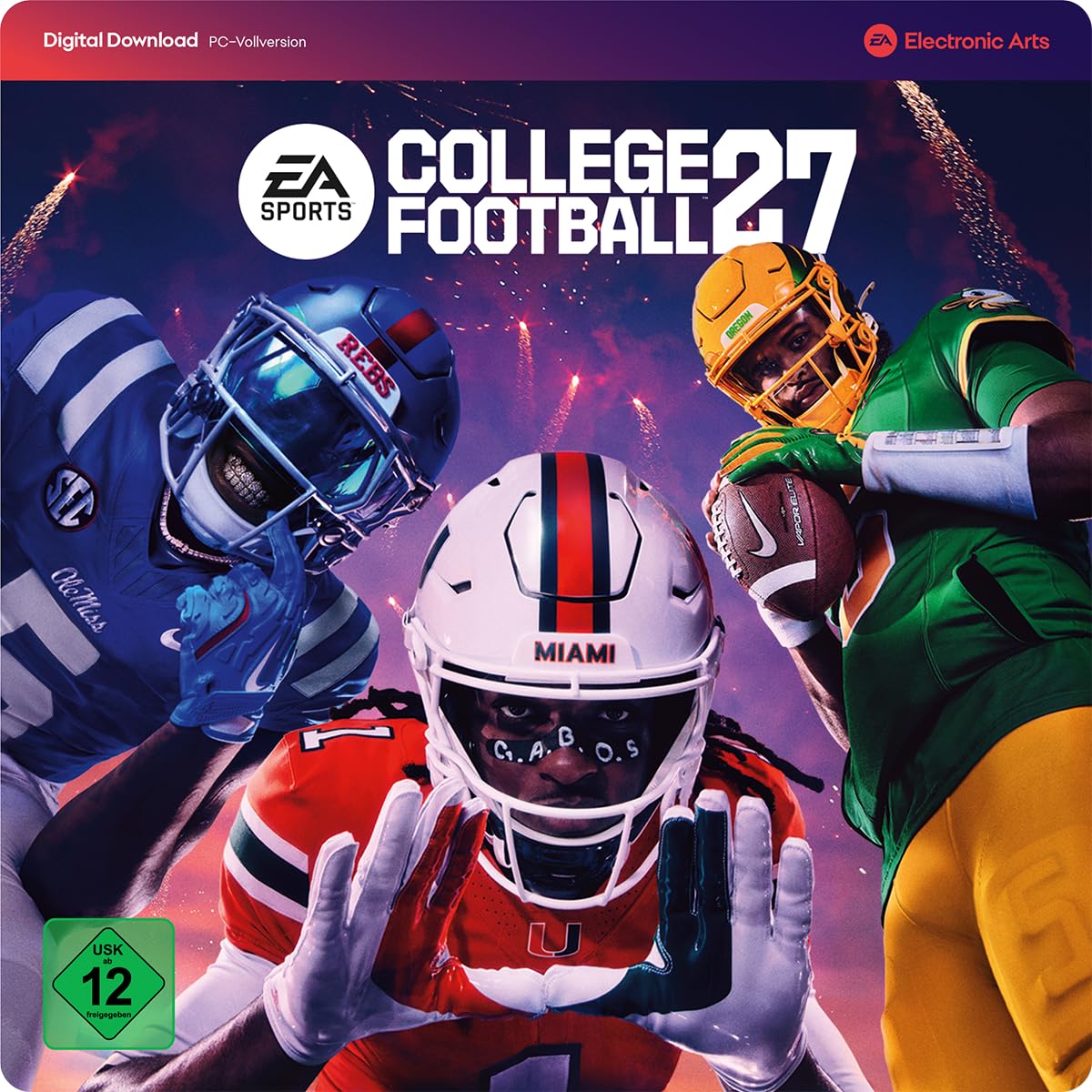 EA SPORTS College Football 27 Standard Edition PCWin | Download Code EA App | Deutsch Standard | PC Code - EA App