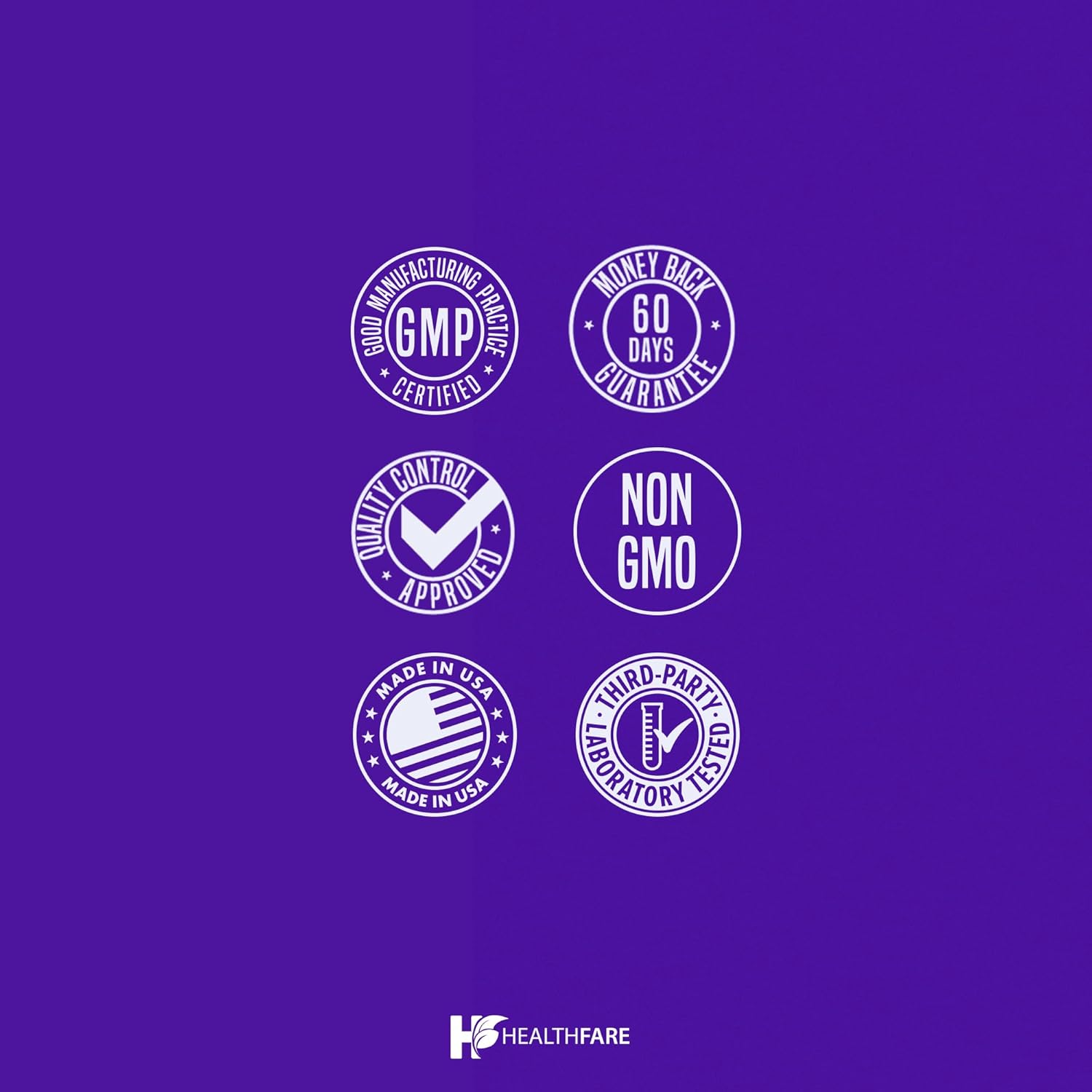 Healthfare Melatonin 60mg | 90 Veg Capsules | High-Strength Formula | Vegetarian, Non-GMO, Gluten-Free | Made in The USA - Image 6