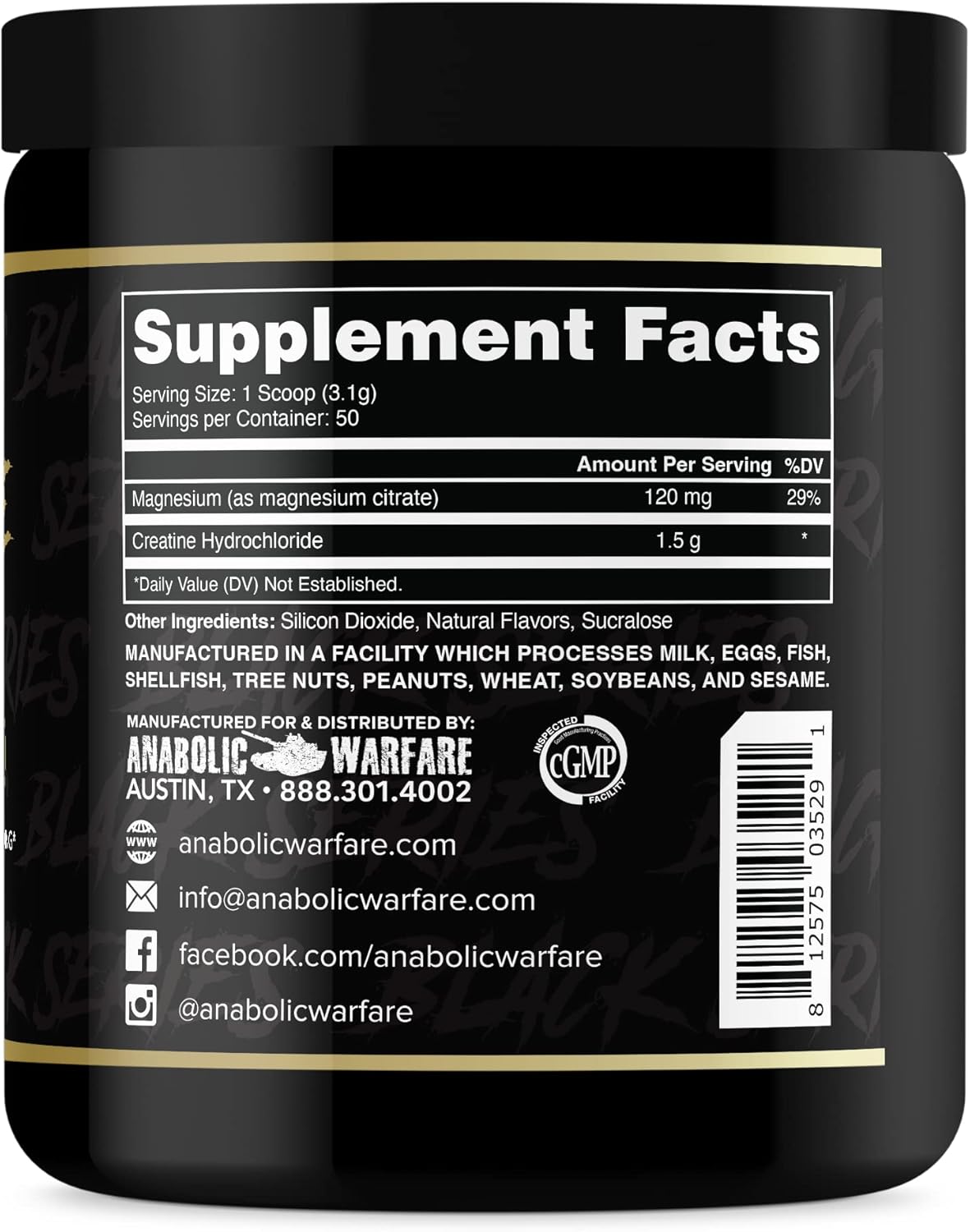 Creatine Carnage, Creatine HCL, Supports Optimal Strength, Endurance, Muscle Mass, and Fast Loading*