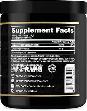 Creatine Carnage, Creatine HCL, Supports Optimal Strength, Endurance, Muscle Mass, and Fast Loading*