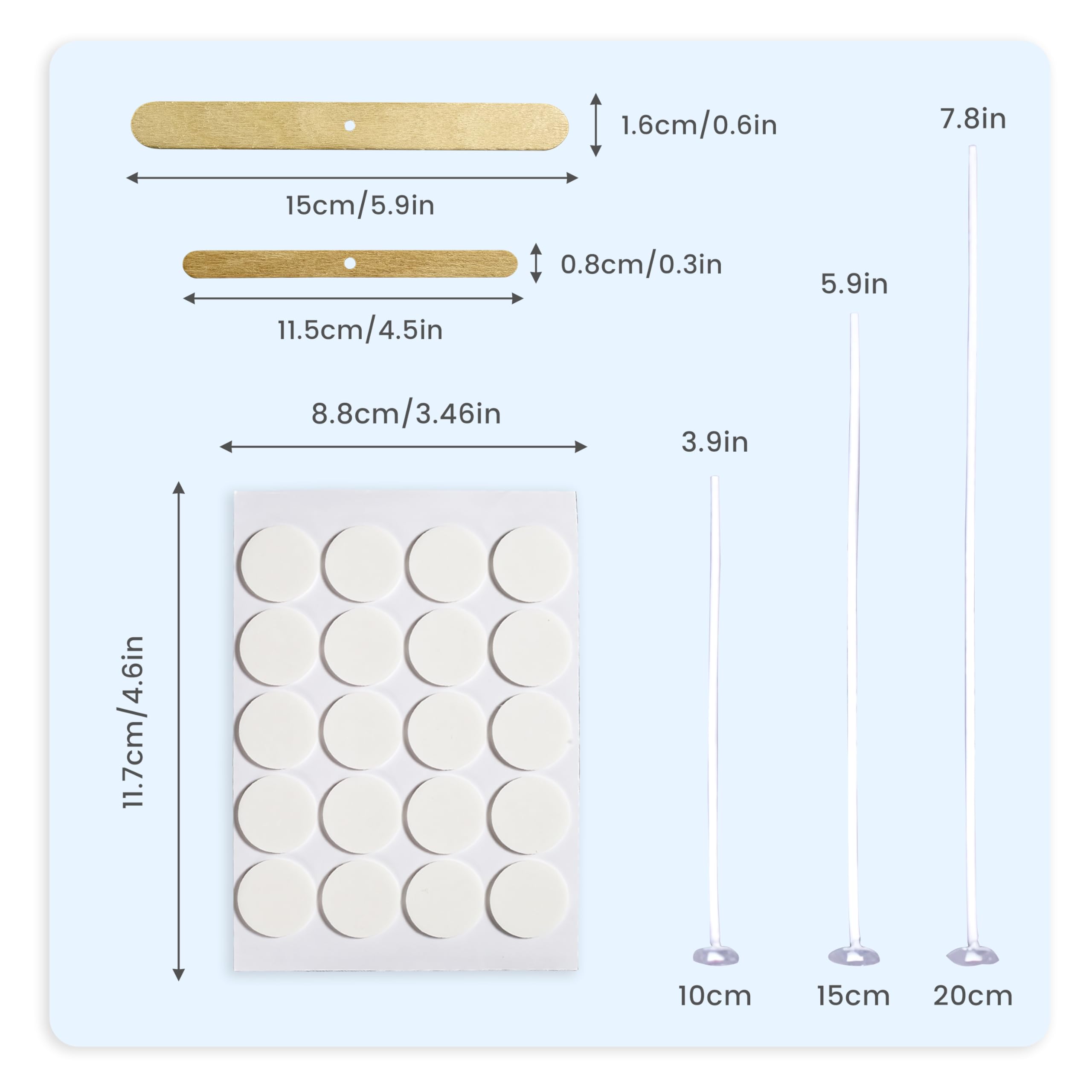 Kerzendocht Set 150 Stück - 3 Größen Mit Dochthaltern Für Kerzen Selbst Machen