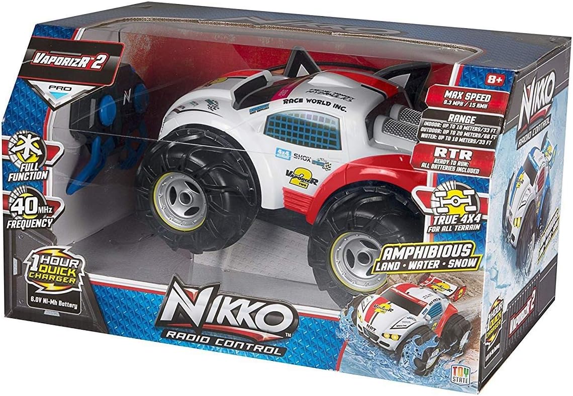 Nikko 2.4GHz Radio Control Nano VaporizR 2 Car (Red)