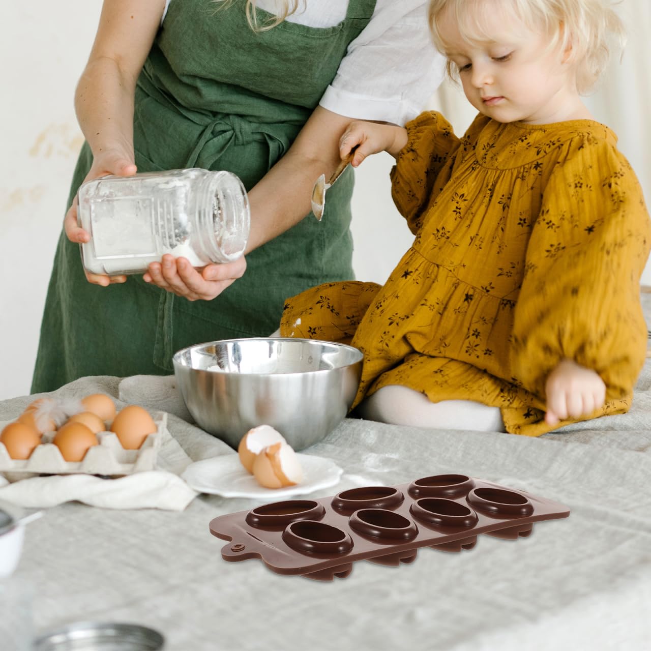 Cabilock Moule Silicone Café Cavités Pour Pâtisserie Mousse