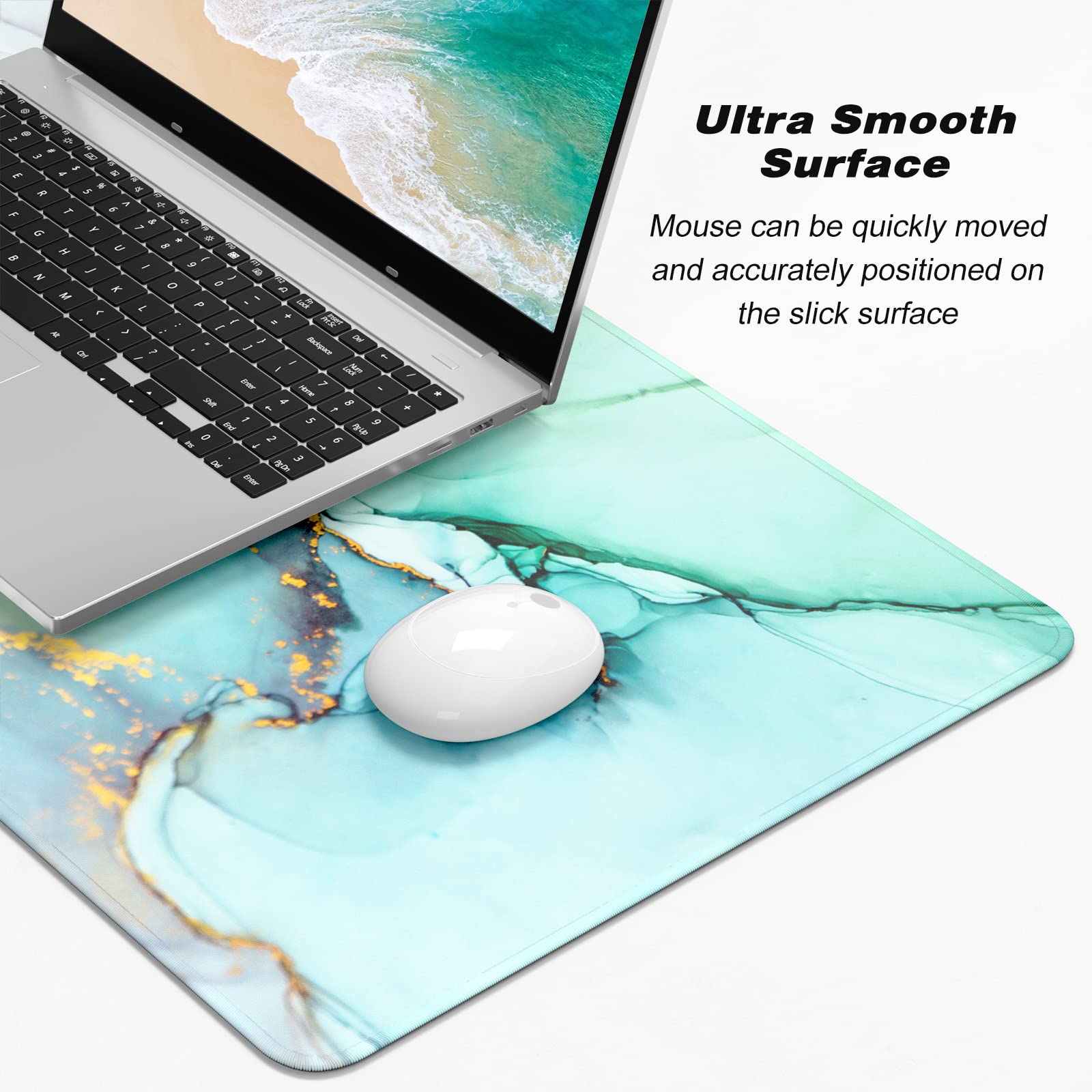 Atufsuat Grand Tapis De Souris De Jeu XXL, 80 X 40 Cm, Tapis