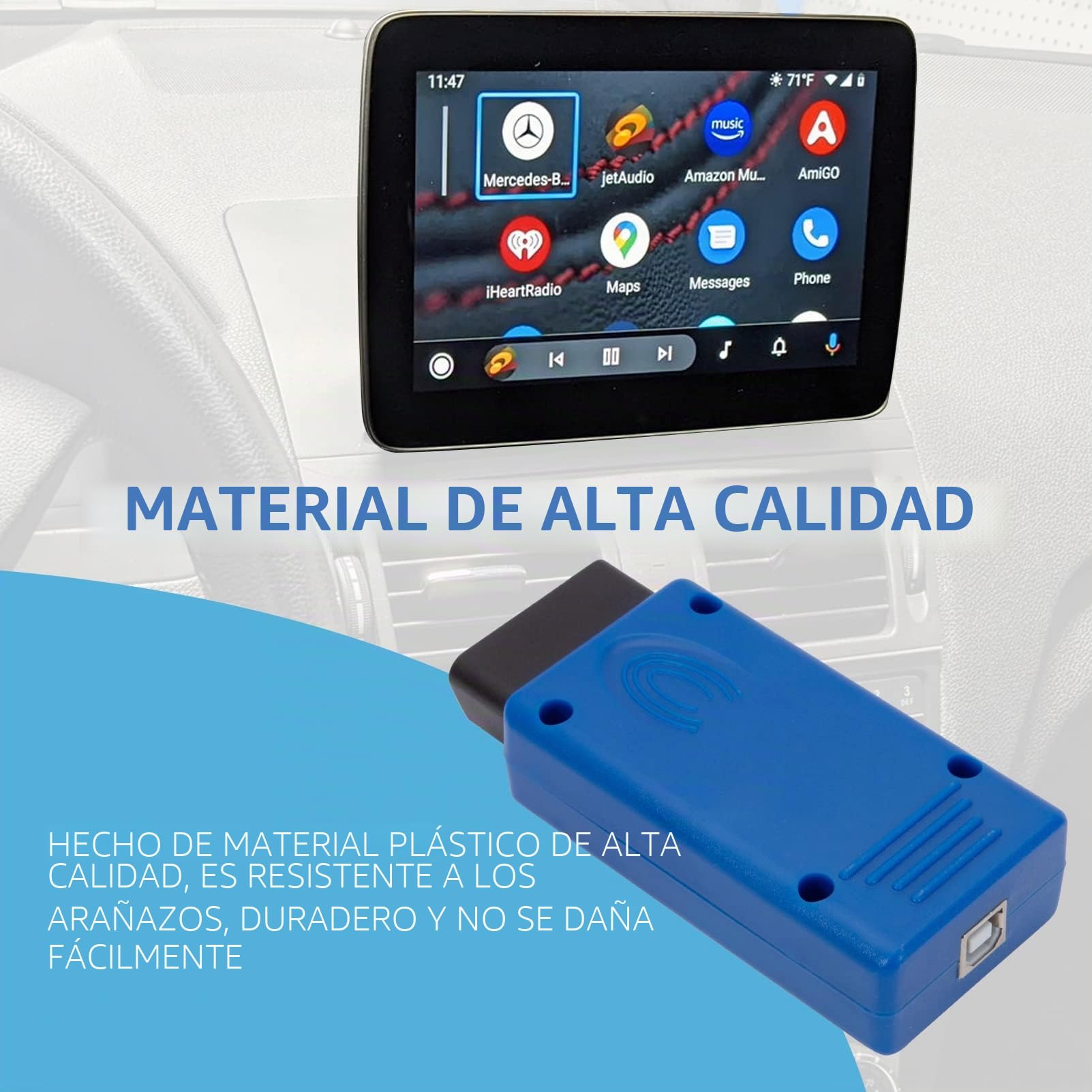 Herramienta de activación OBD para NTG5S1 A B E SL CLA GLA GLE CLS Series CarPlay Android Herramienta de diagnóstico de fallas Escáner 12-24V