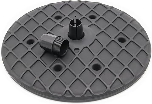 Miniatura 9 de ABBLE Sombrilla ajustable para todo tipo de clima, para exteriores, de 20 pulgadas, para playa, patio, jardín, piscina, accesorio para sombrilla de