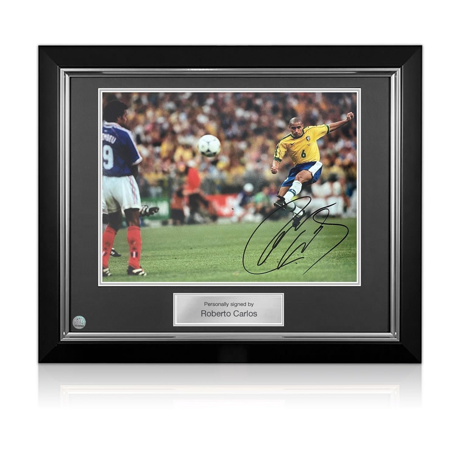 Roberto Carlos Foto Brasile Cornice Deluxe