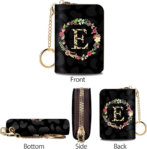 Miniatura 7 de Cartera delgada para tarjetas de crédito RFID para mujer, mini-cartera pequeña para mujer, carteras para tarjetas para mujer, delgada, cartera