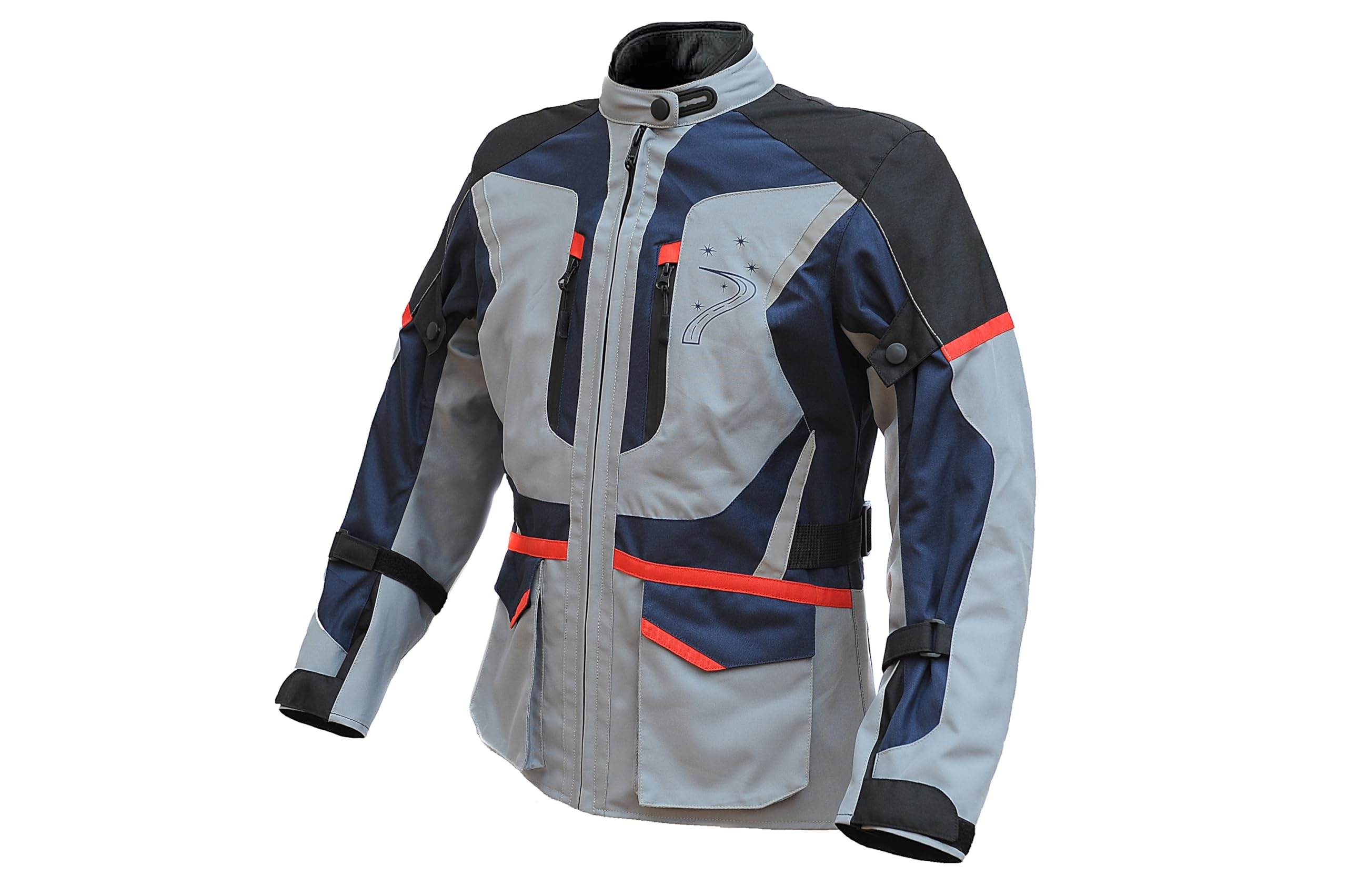 MAGNUM SUPERIOR kurtka motocyklowa, Cordura 600D, 4 stonowanie, 3 warstwy, ochrona CE, poziom 2, wodoodporna i odblaskowa