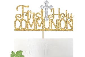 First Communion Cake Topper - It's My Baptism Communion Cake Decoration for...