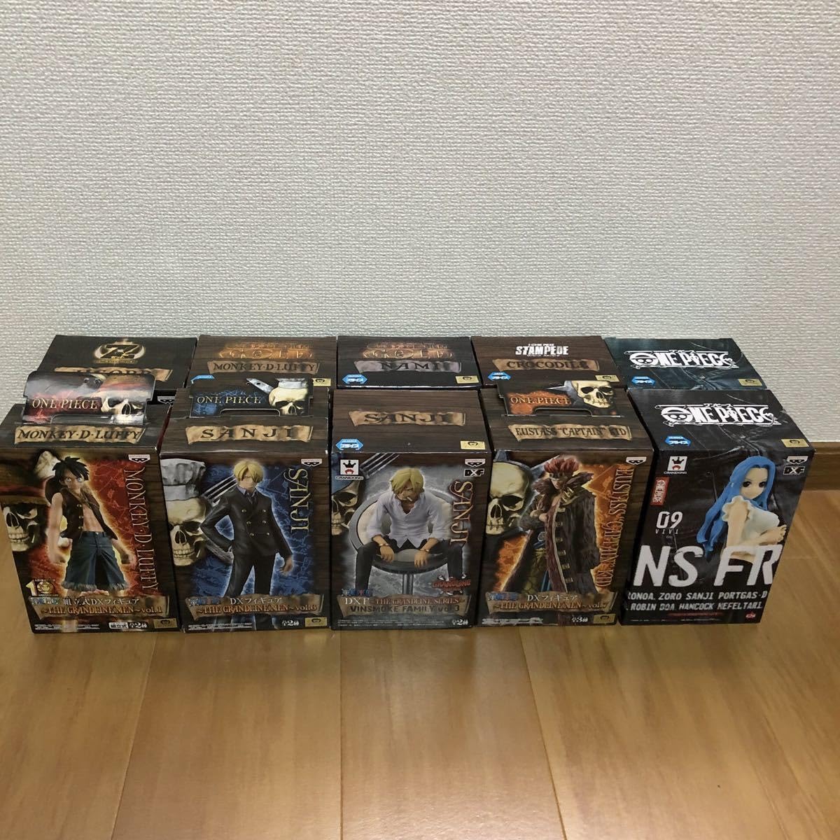 ワンピース グラメン ヴィンスモークファミリー 4種セット ワンピース DXF グラメン ヴィンスモーク ジェルマ66 レイジュ