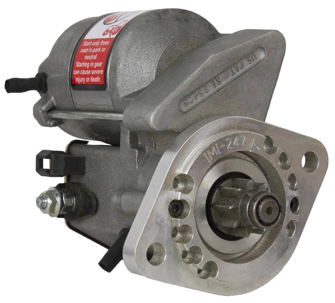 RAREELECTRICAL New 12V Gear Reduction High Torque Starter 9-Tooth Cw 1.4Kw Compatible With Bolens Iseki Tx1300 Tx1300f G152 G154 Mitsubishi D1300 Mt372 Ke70 2-Cyl Diesel 0.7L M4t14874 M004t14674 669Cc