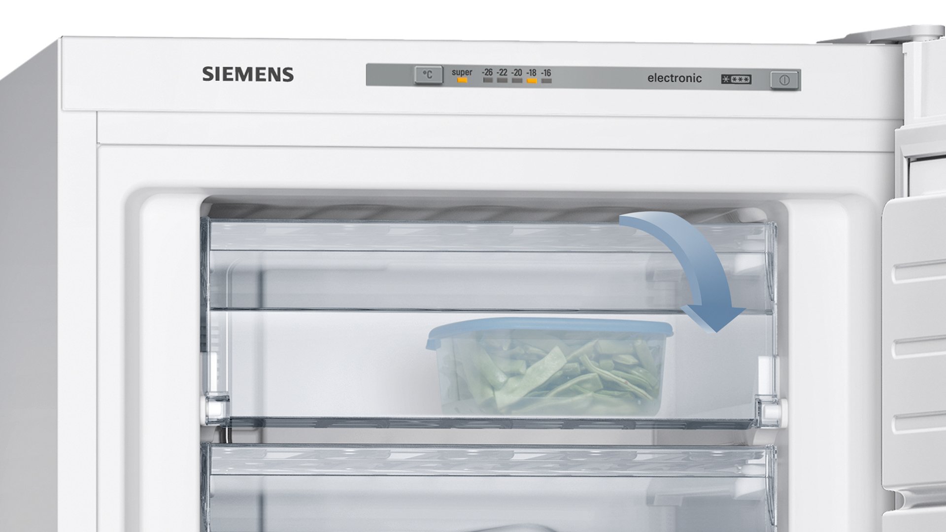 Siemens GS36VVW30 Gefrierschrank/A++ / Gefrieren: 237 L/weiß/superFreezing/bigBox/ecoPlus