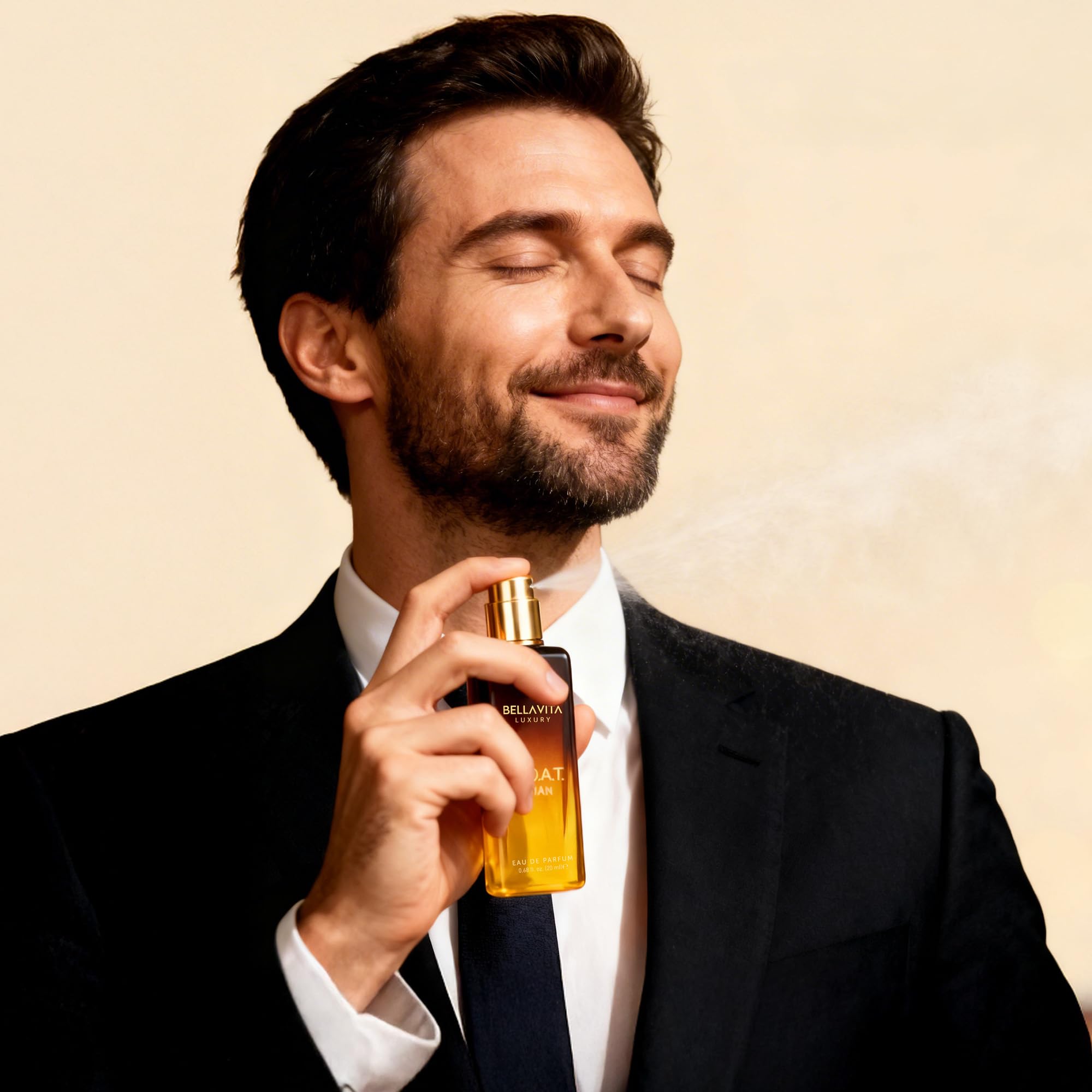 BellaVita Luxury Men's Perfume Gift Set - 4 Fragrances -3