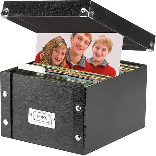 Miniatura 71 de Caja archivadora para fichas Snap-N-Store, color negro, Negro