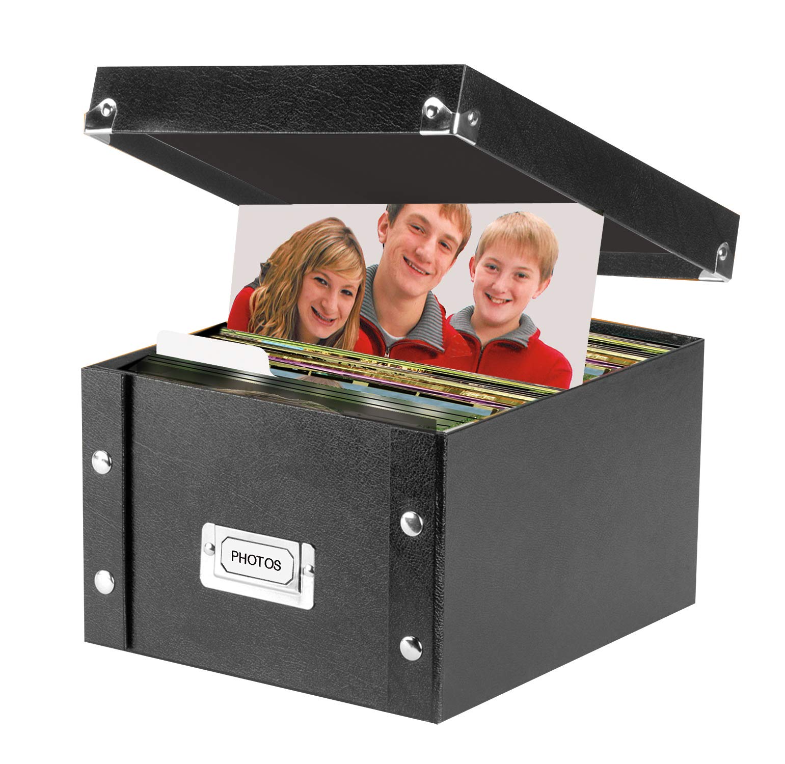 Snapklik.com : Snap-N-Store Index Card Holder Storage Box - Collapsible ...