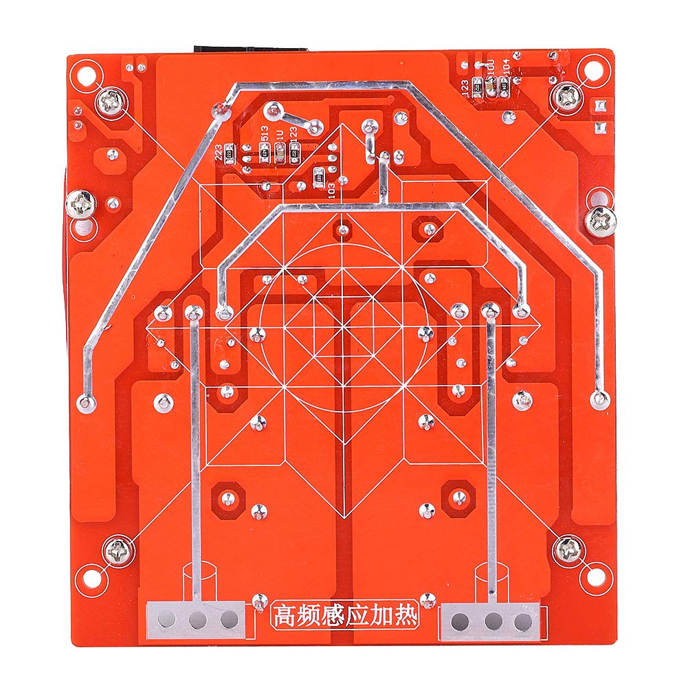 Induction Heating Board, 500W Low Voltage Induction Heating Board ZVS Module DC 24-36V with Tube and Transparent Hose