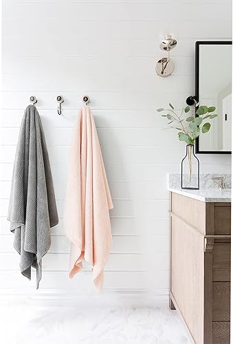 Miniatura 7 de Paquete de 2 toallas grandes de microfibra para el cabello para mujer, súper absorbentes y de secado rápido, toalla para el cabello rizado, largo y