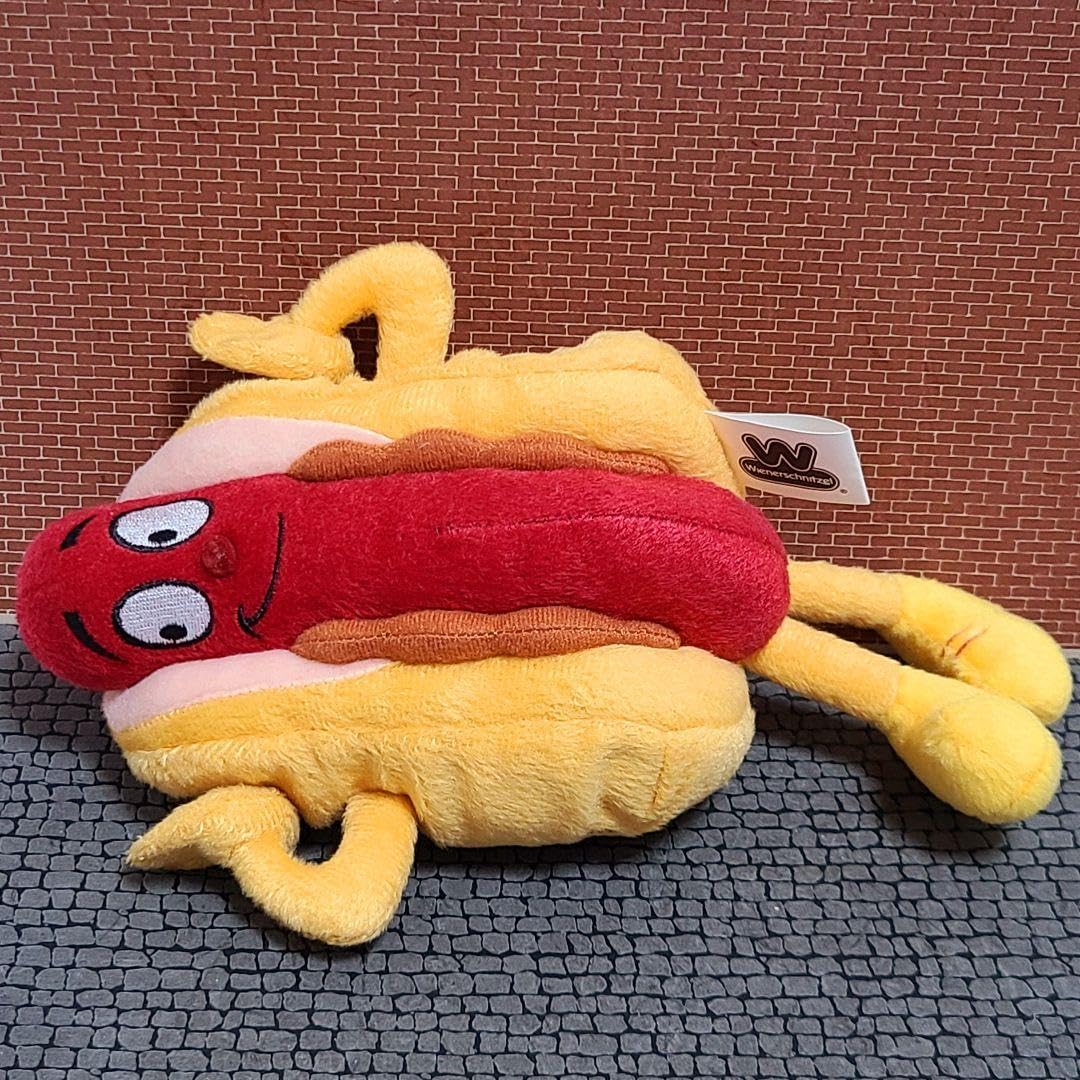 Amazon.co.jp: ウィンナーシュニッツェル ホットドッグ ぬいぐるみ 