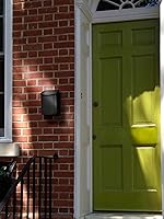 Vista 2 de Buzones arquitectónicos 2681B Buzón de pared Marina color negro, pequeño