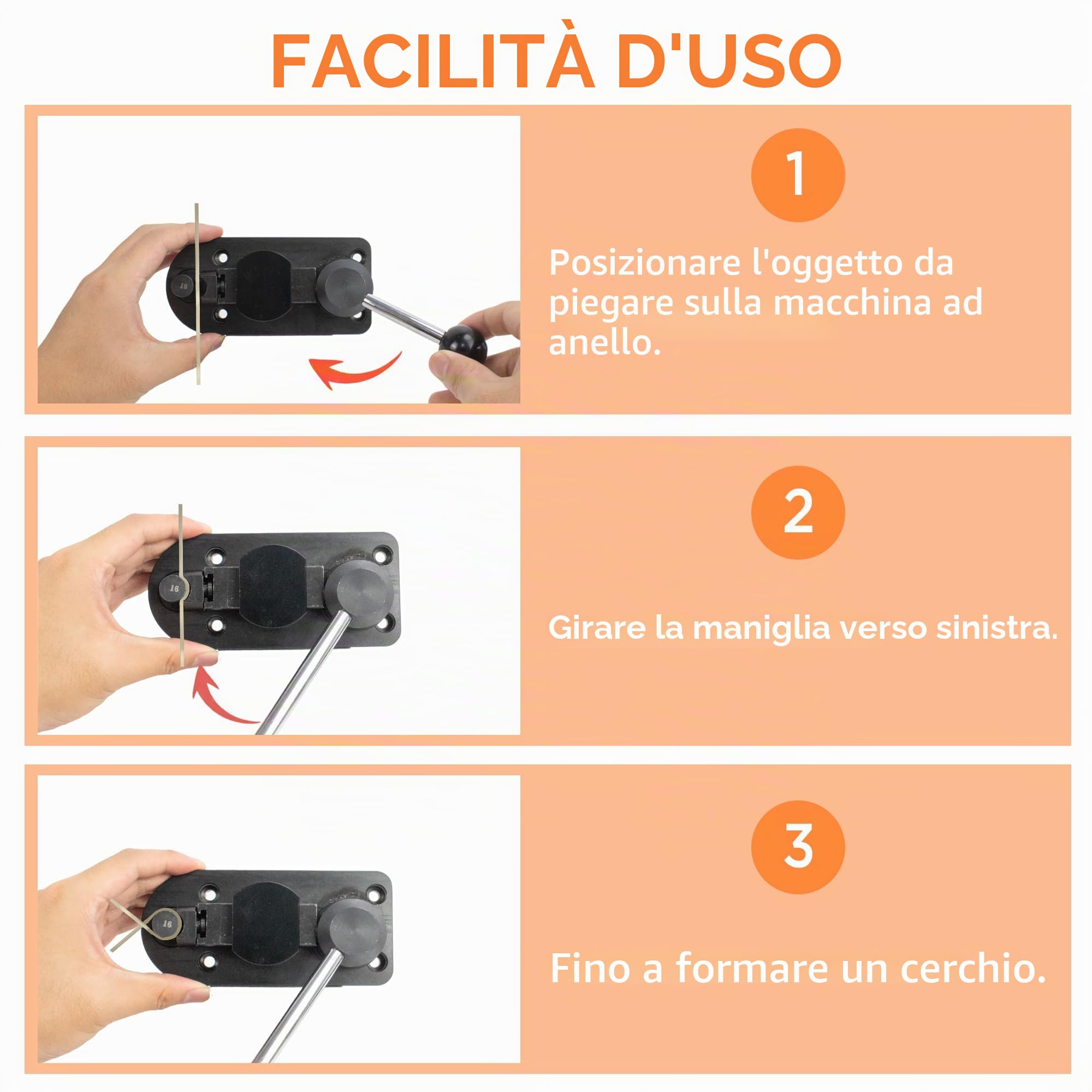 NEEDLENEST Anello Bender Tool Kit per cucchiai anelli, cucchiaio fai da te, macchina con sega 3 in 1, anello resistente, per la produzione di gioielli, set completo di strumenti di piegatura
