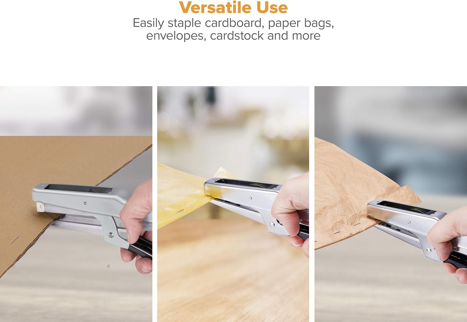 Bostitch P3 Chrome Plier Stapler (BOSP3CHROME)