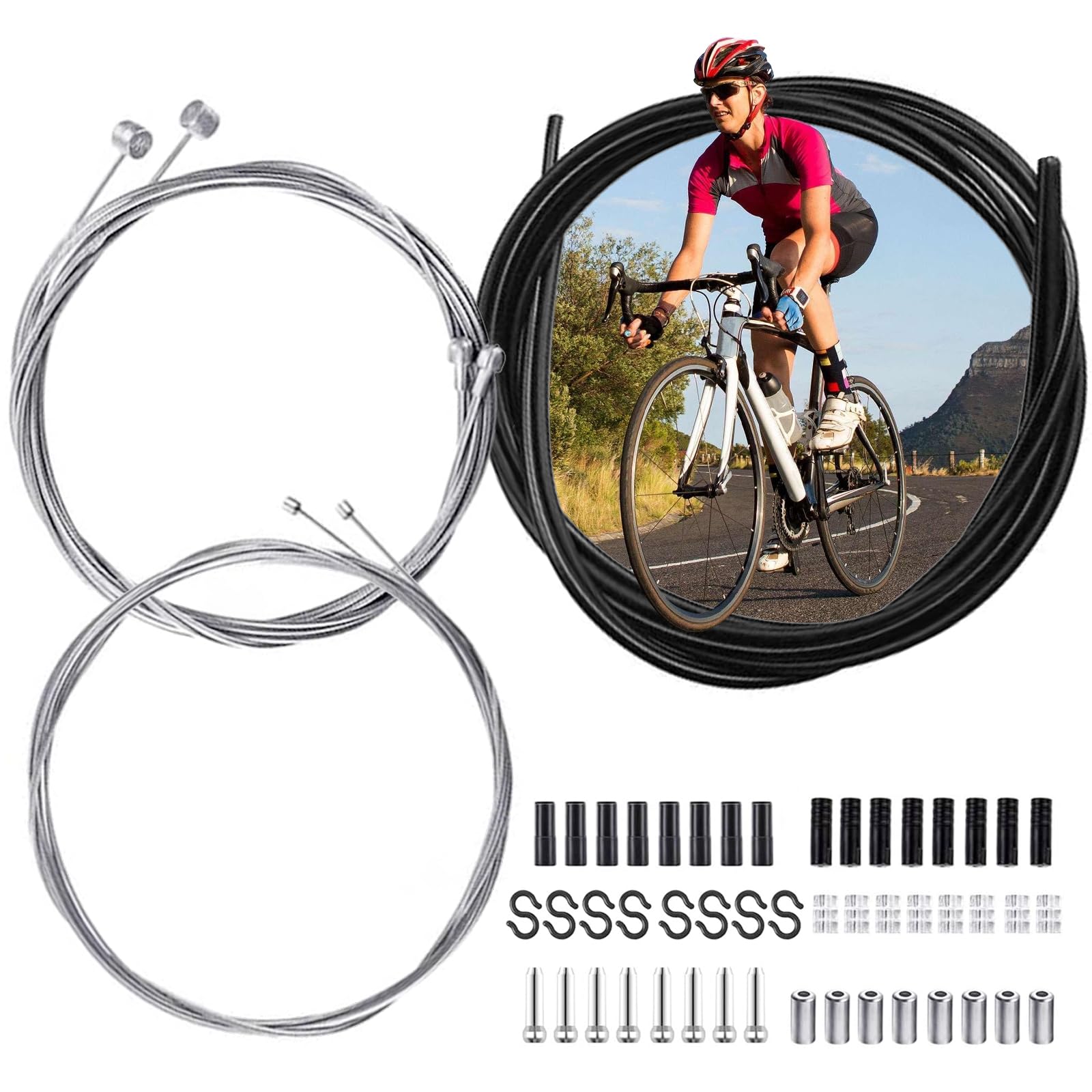 Set Cavi Freno Set Cavi Bicicletta Universale Cavi Freno E