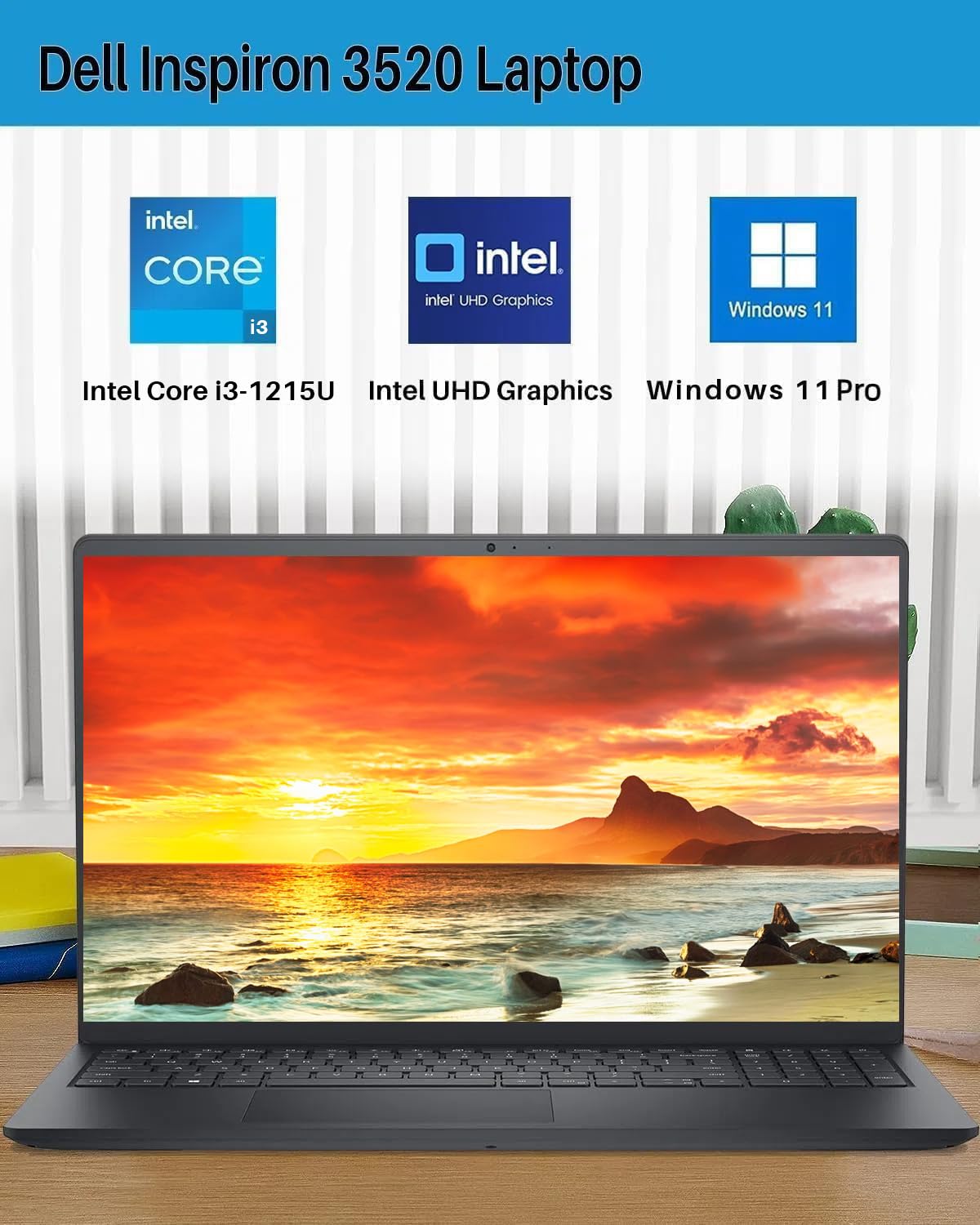 Dell Inspiron 15 3520 Laptop Computer, 15.6