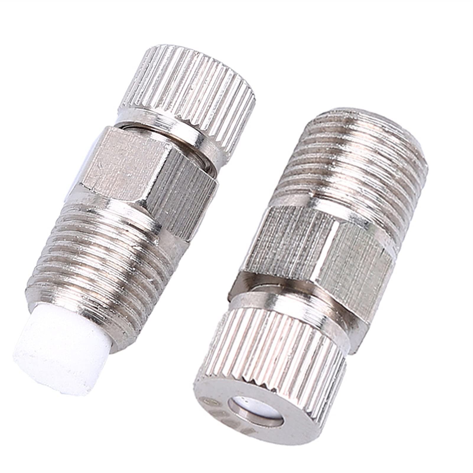 120 Stück Messing-Sprühdüsen Ersatzköpfe mit Filter für Outdoor-Kühlsystem, Hochdruck-Zerstäuber-Sprühnebel für Terrasse, Rasen, Landschaftsbau, Staubkontrolle, 0,3 cm NPT