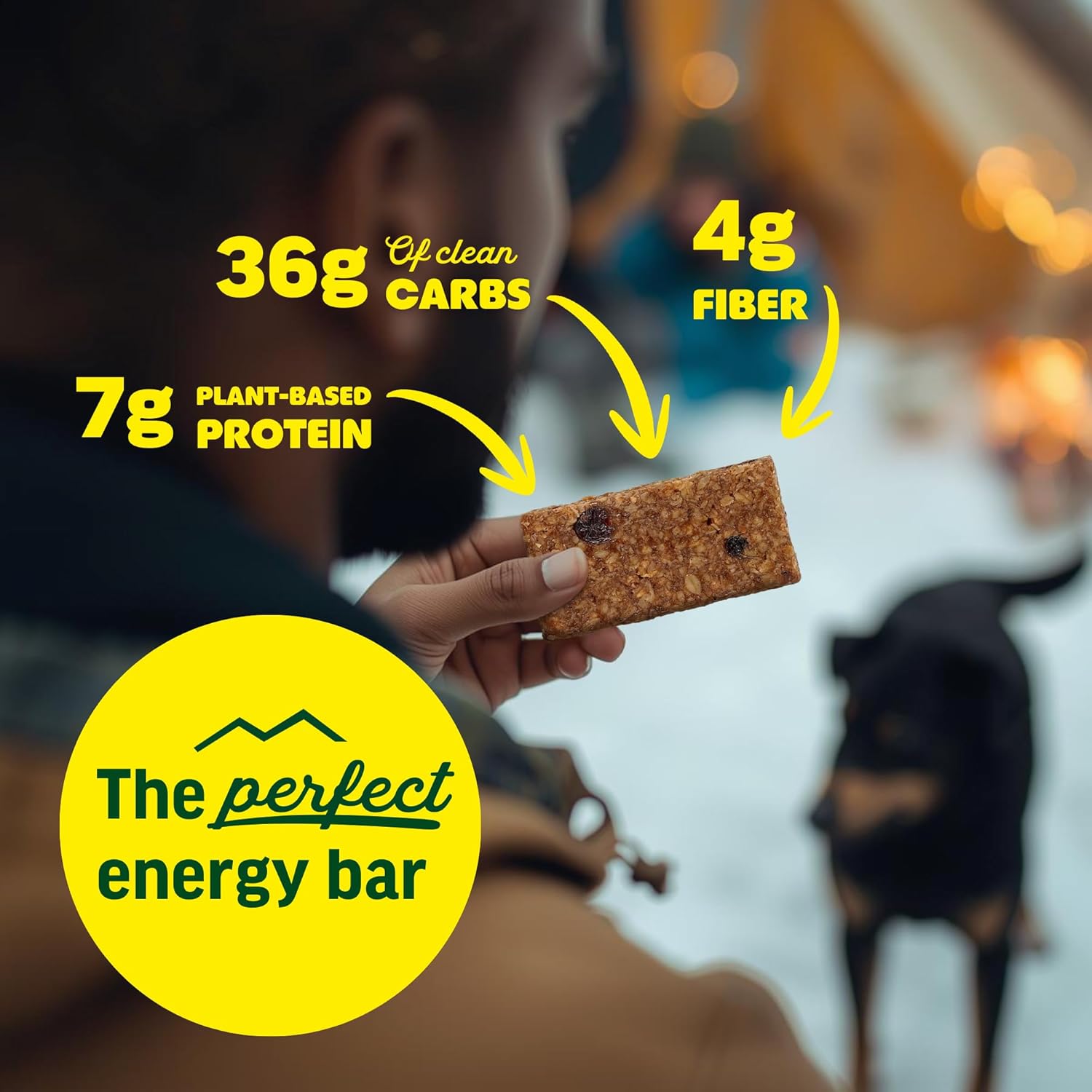 Kate’s Real Food Organic Energy Bars, Non-GMO, All-Natural Ingredients, Gluten-Free and Soy-Free Healthy Snack with Natural Flavors, Oatmeal Cranberry & Almond (Pack of 12)