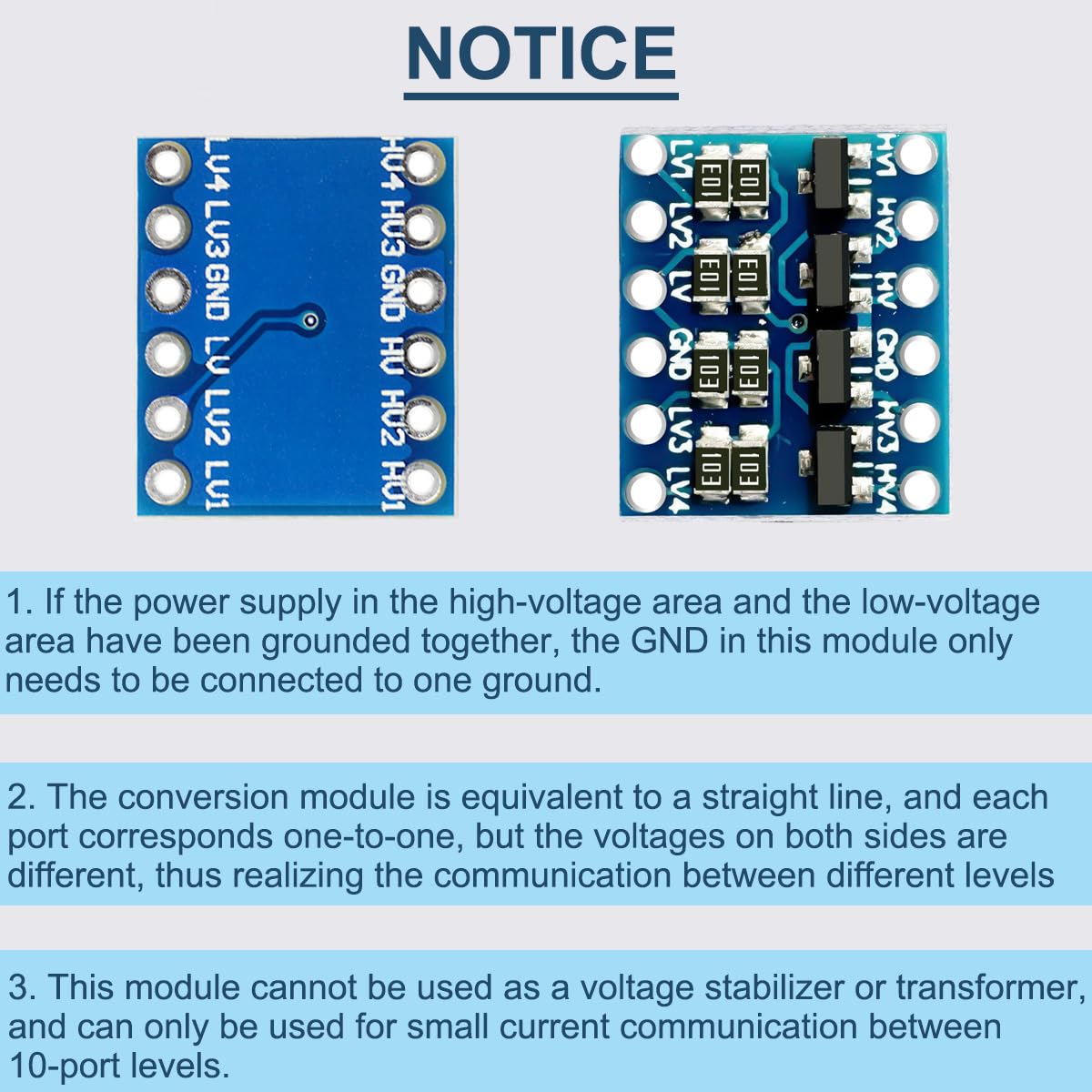 4-kanałowy konwerter poziomu, IIC I2C konwerter poziomu logicznego, 4 kanały, dwukierunkowy moduł poziomu, 3,3 V do 5 V, Shifter do Arduino Raspberry Pi, z kablem Dupon (10 sztuk)