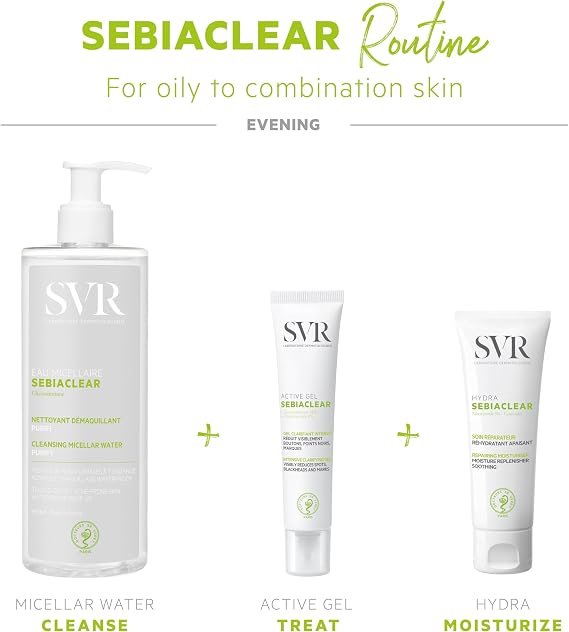 Svr Sebiaclear Eau Micellaire, 400 ml