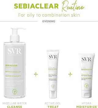 Svr Sebiaclear Eau Micellaire, 400 ml