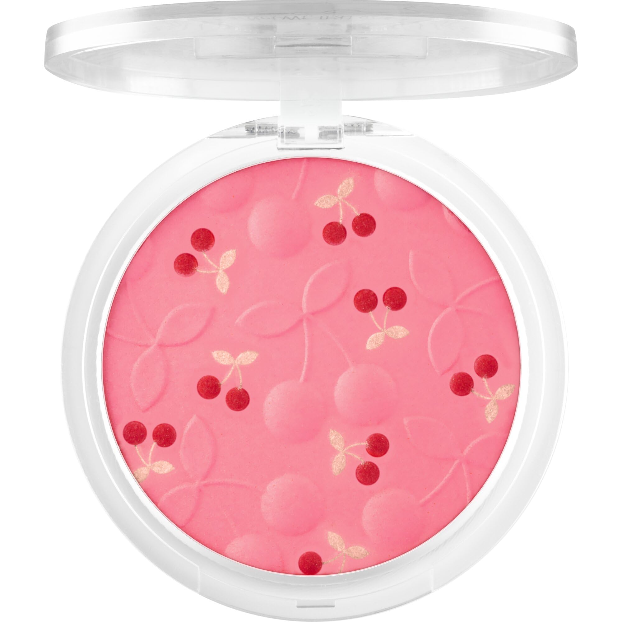 essence Róż rozświetlający SO CHERRY happy blushlighter, mieniący się (8.5g)