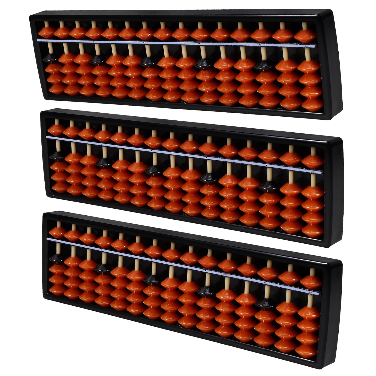 Ábaco infantil de columnas Mikikit calculadora matemática estilo chino 3 piezas 8