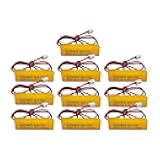 XUNTU ELB-CS01 1100mAh 1.2 Volt Emergency Exit Battery Ni-CD 1.2v Exit Sign Light Batteries Compatible for Unitech OSA268,ELB-CS01, EXR EL 122 C4T (10 Pack)